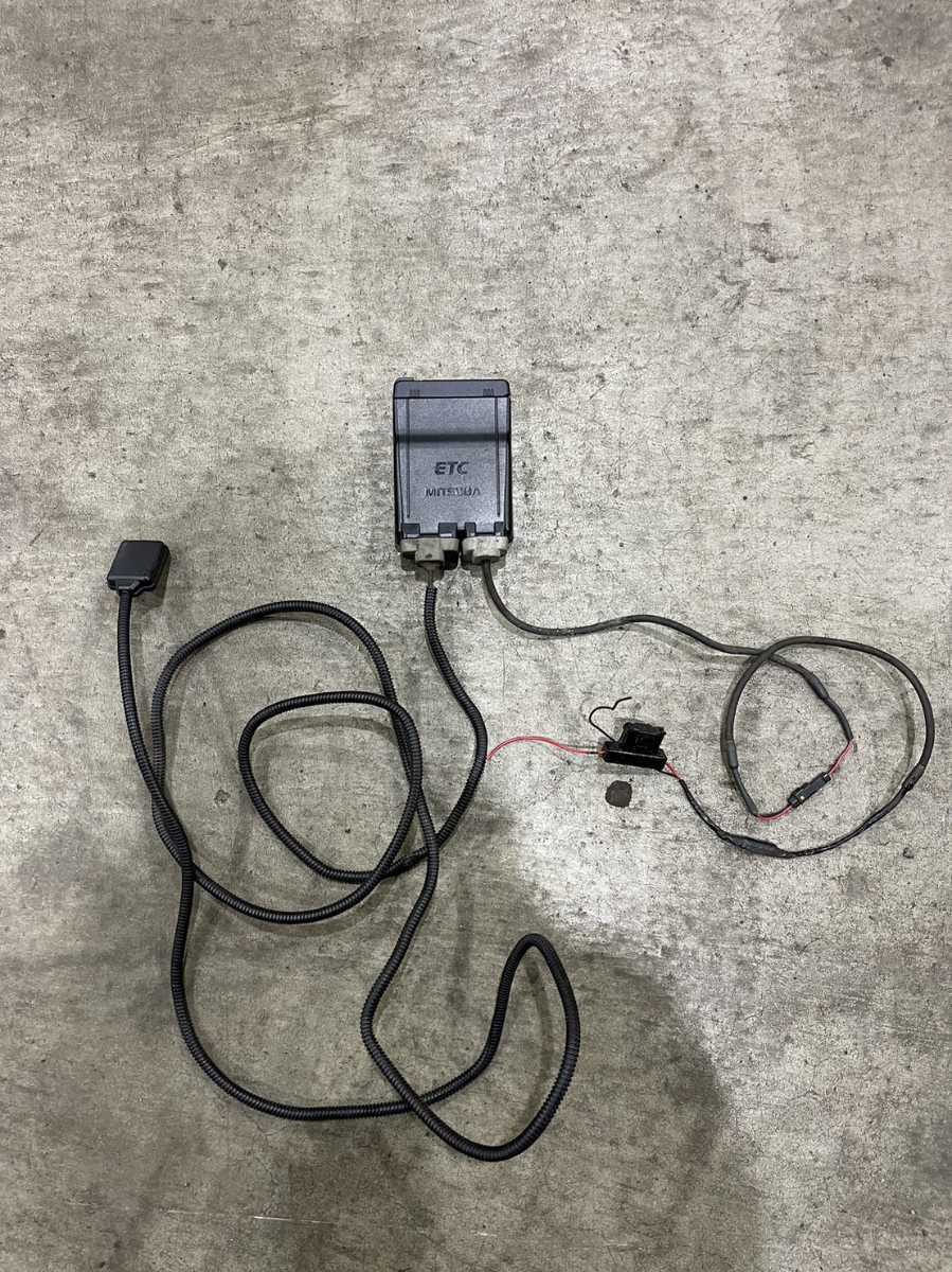 Z2-2 MSC-BE51 ミツバ アンテナ分離型 バイク用 二輪車用 ETC 車載器 動作