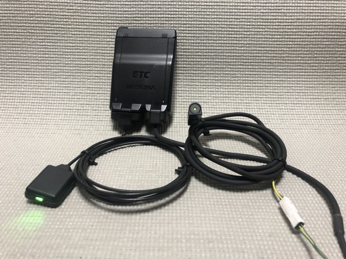 MITSUBA ミツバ ミツバサンコーワ バイク用ETC アンテナ 分離型 ミツバ