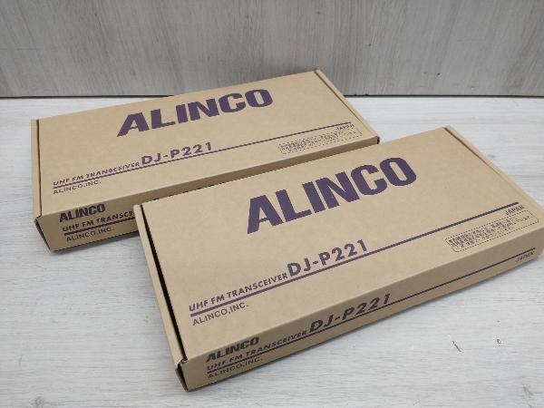 ジャンク トランシーバー DJ-P221 2個セット DJ-P221 ALINCO