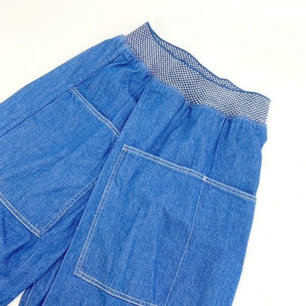 KAPITAL 8oz デニム MAKANAI ラップパンツ EK-710 美品 ワイド フレア 