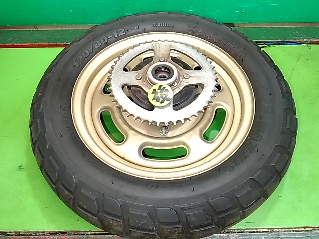 Dio ZX 金ホイール ホンダ純正 AF35 ZX フロントフォーク ディスクブレーキ