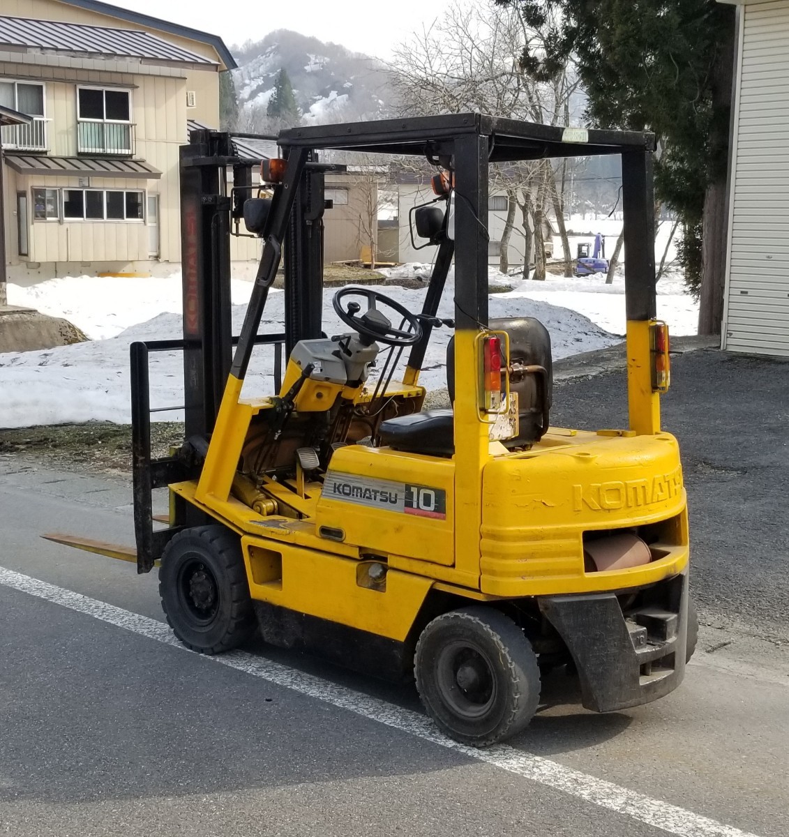 コマツ フォークリフト1トン ジャンク引き取り希望