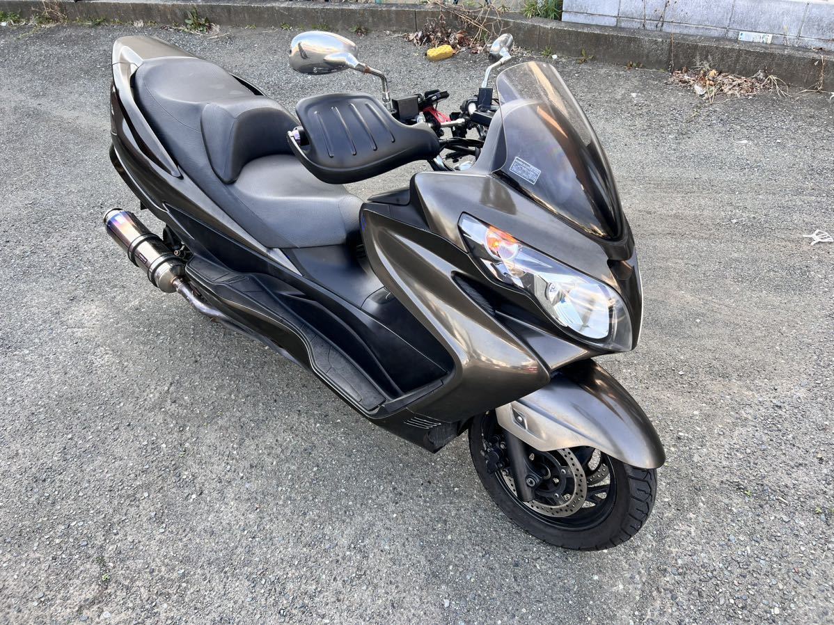 スズキスカイウェイブ 400 ETC グリップヒーター　BEAMSマフラー　快調