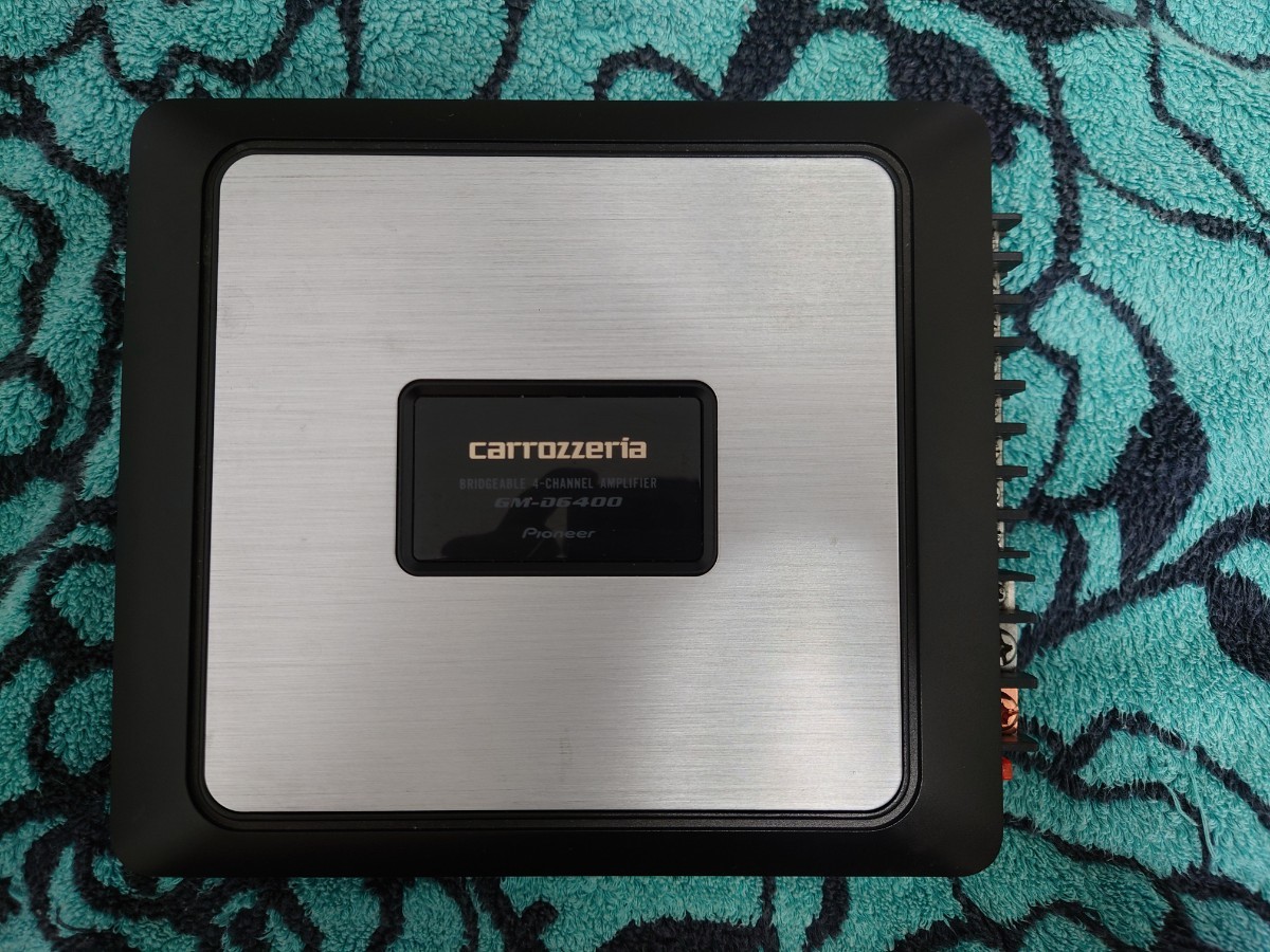 カロッツェリア GM-D6400 4ch パワーアンプ 本体のみ GM-D6400