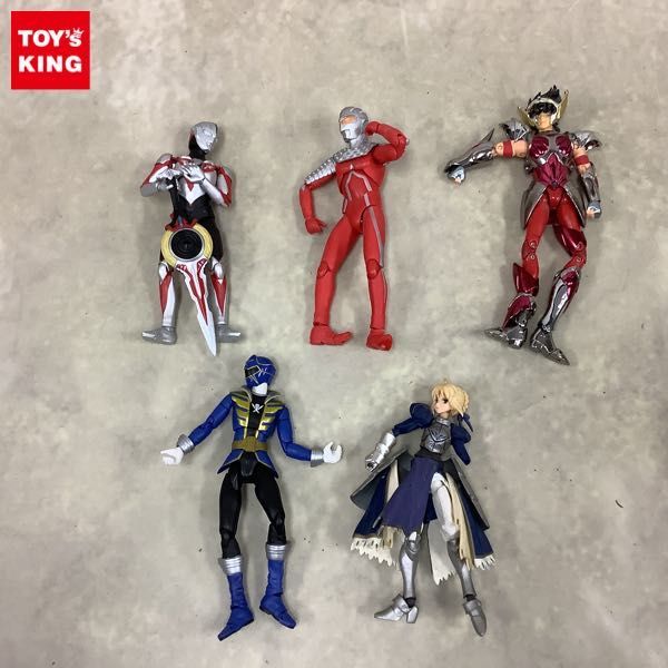 1円〜 ジャンク S.H.Figuarts等 海賊戦隊ゴーカイジャー ゴーカイブルー Fate/stay night セイバー 他