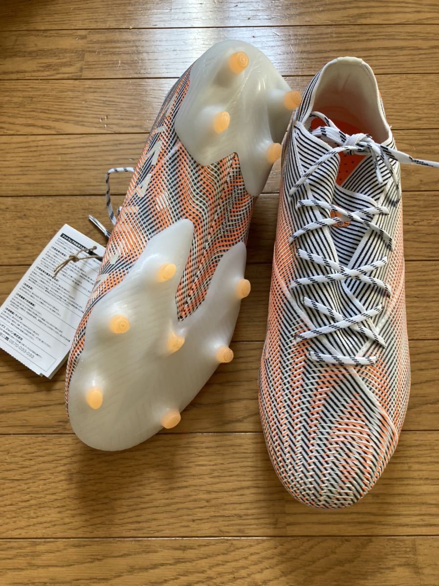 サッカースパイクレア新品タグ付き 新品 アディダス ネメシス.1 FG 29.5cm 25300円 FW7327 NEC サッカー
