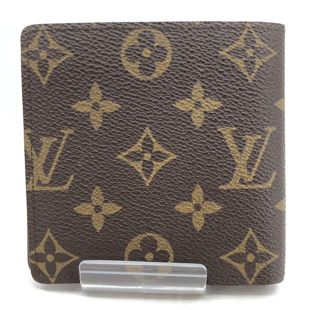 【中古】LOUIS VUITTON モノグラム ポルトビエ カルトクレディモネ M61665 ブラウン ▲劣化有 ルイヴィトン[240017549696]