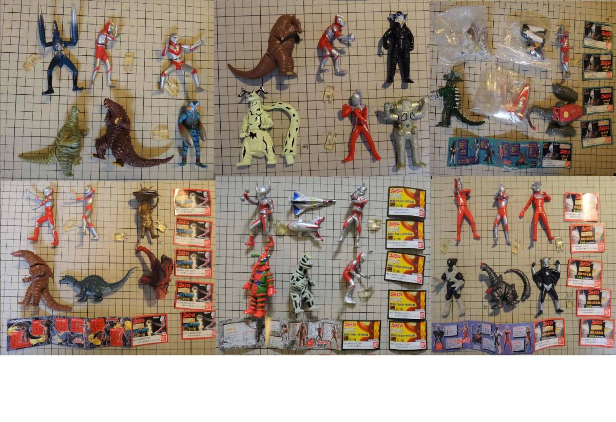 BANDAI バンダイ HGシリーズ ウルトラマン 250体以上セット　大量　ベストセレクション　光の星の戦士たち編　湖のひみつ編　など