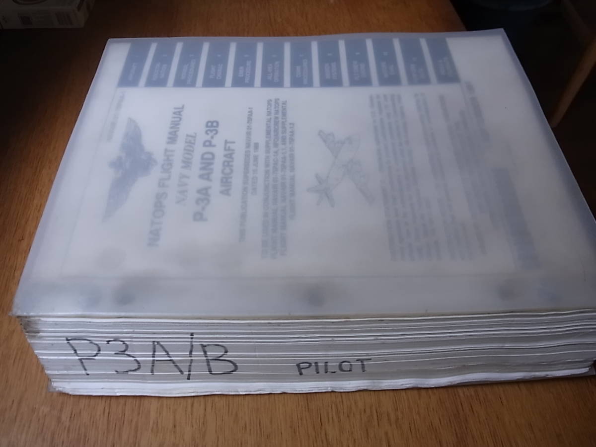 1991年米海軍の対潜哨戒機P-3A/P-3BオライオンのNATOPSフライト 