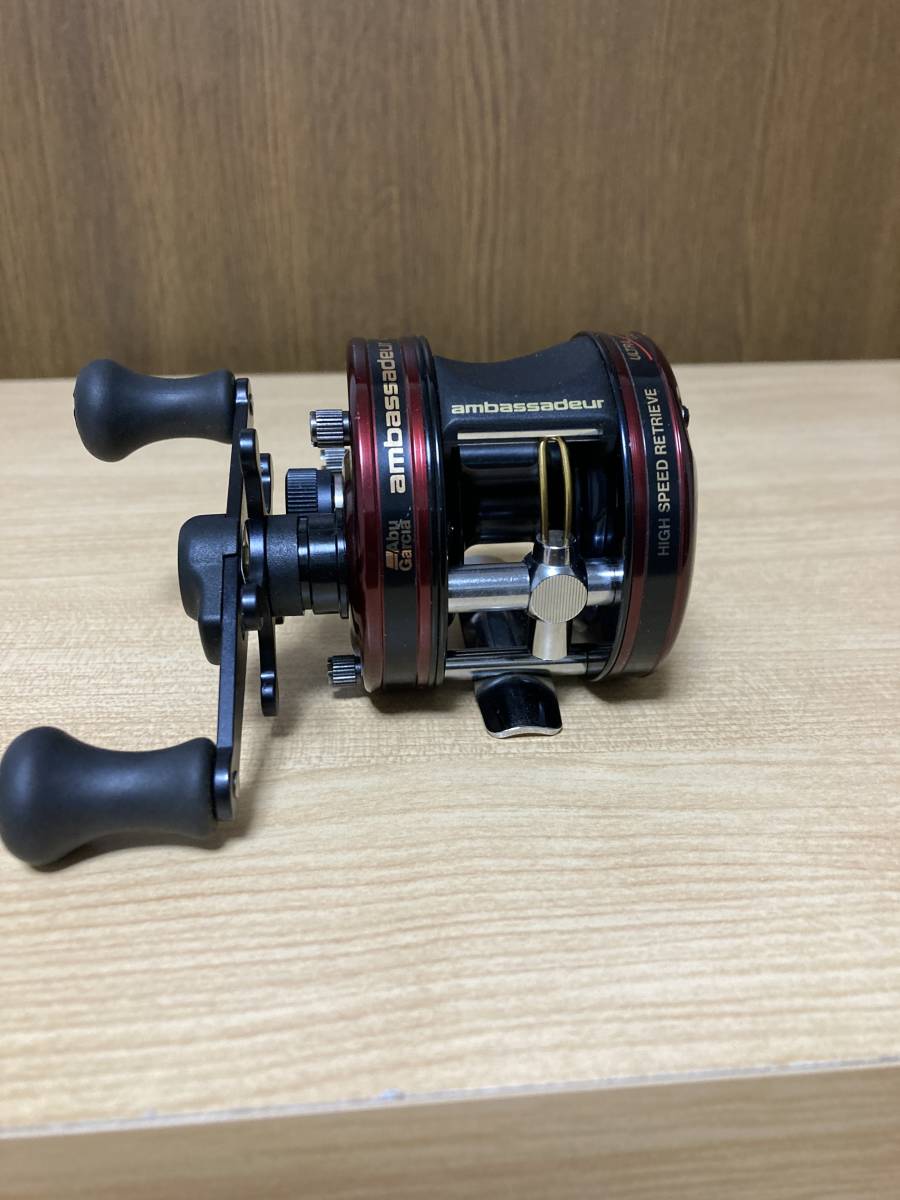 アブガルシア アンバサダー 4600C3 バーガンディー ワインレッド ABU アンバサダー4600C3 バーガンディ ワインレッド Rガンナーフレーム