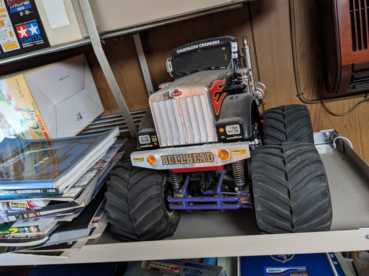 当時物☆TAMIYA ラジコン 1/10電動RC 4WD オフロードモンスター