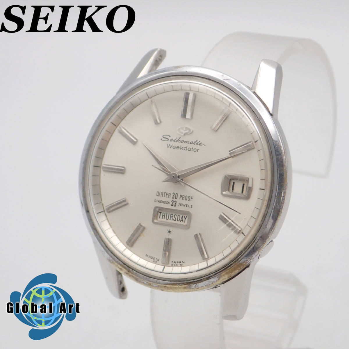 う03557/SEIKO セイコー/セイコーマチック/ウィークデーター/自動巻 