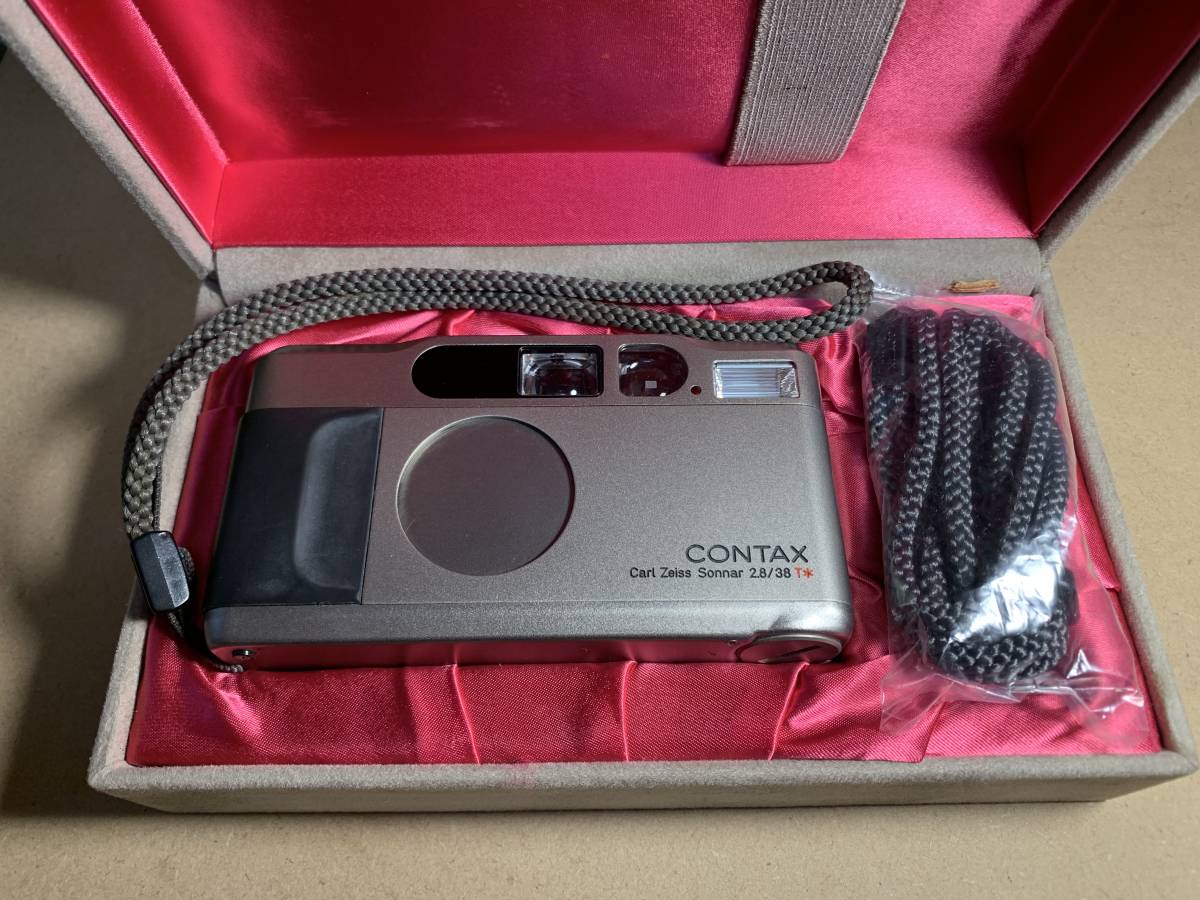 contax T2 チタンクローム　のき T2 コンタックス CONTAX チタンクローム | Contax Zeiss Carl チタン