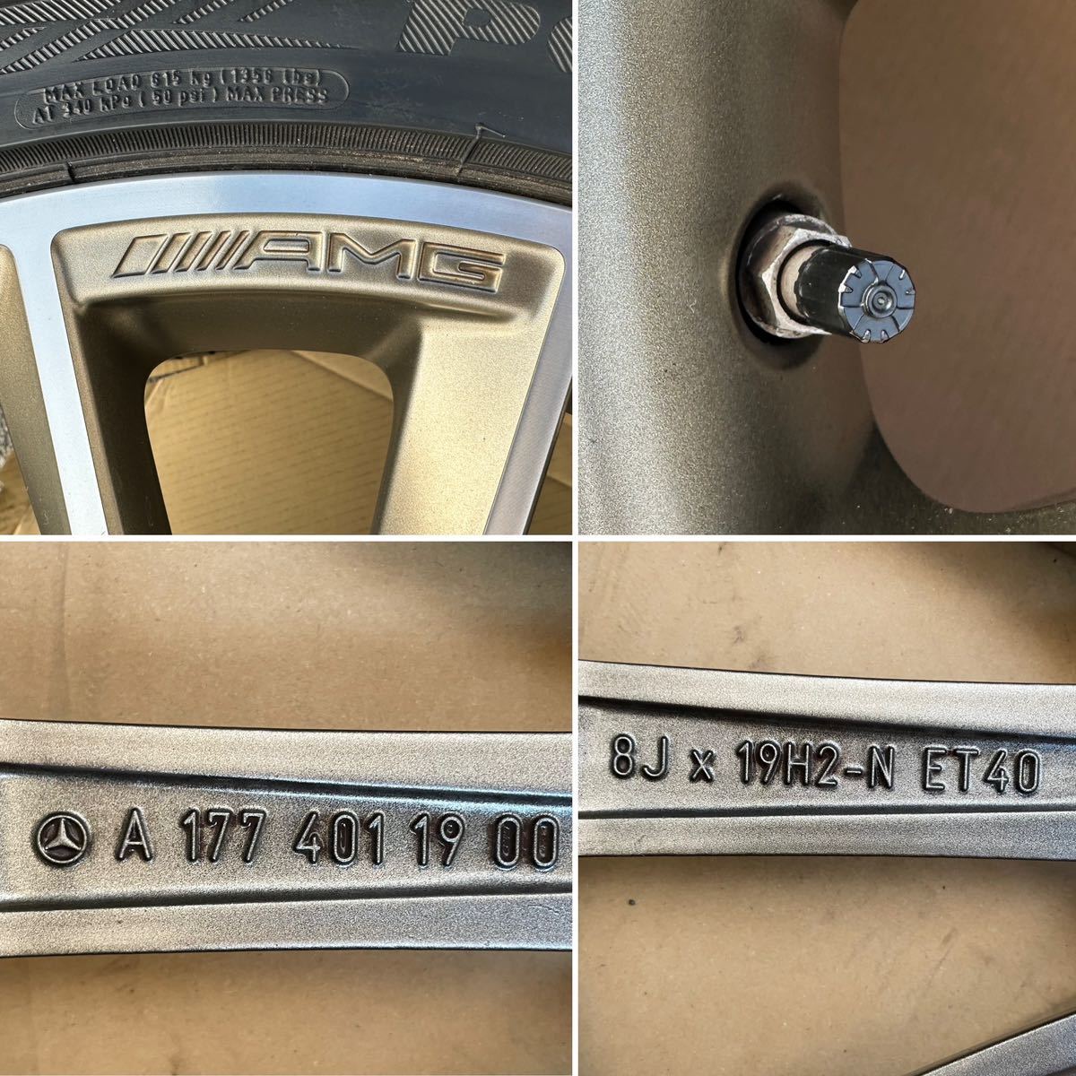 超希少メルセデス・ベンツ Aクラス A35 W177 AMG 純正 19インチ 