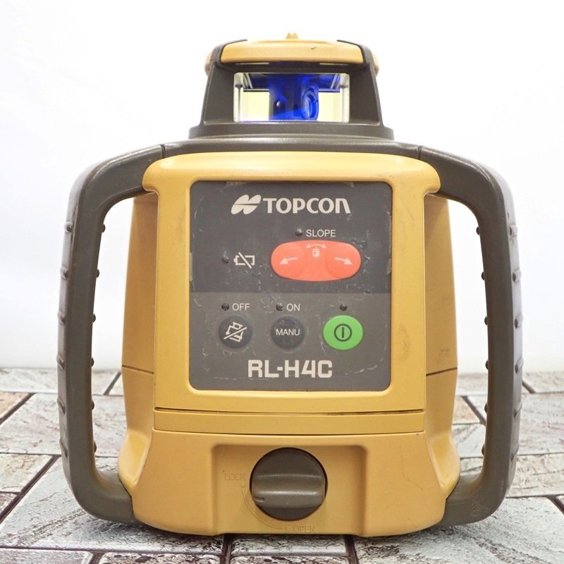トプコン ローテーティングレーザー RL-H4C + 受光器 LS-80L 回転 