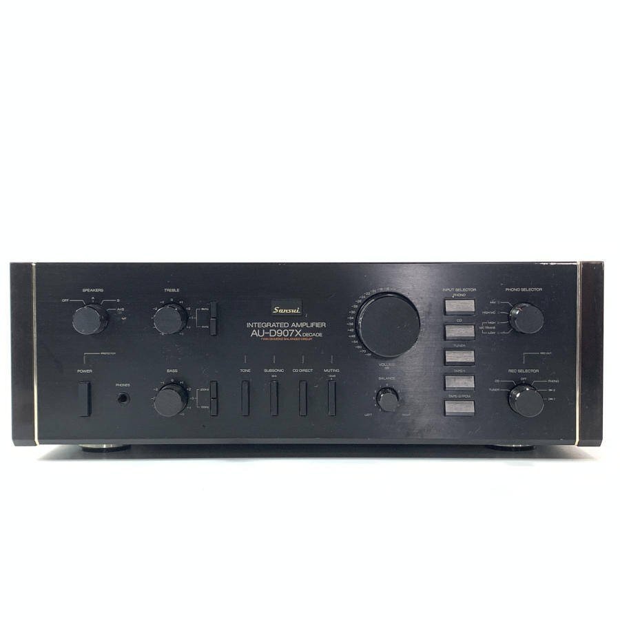 Sansui サンスイ AU-D907X DECADE プリメインアンプ 実効出力160W+160W