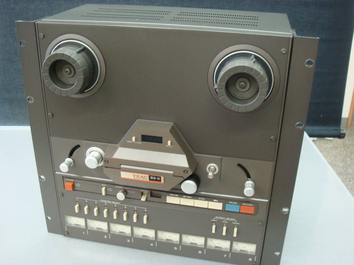 TEAC 33-8 オープンリールデッキ - TASCAM Yahoo!オークション 