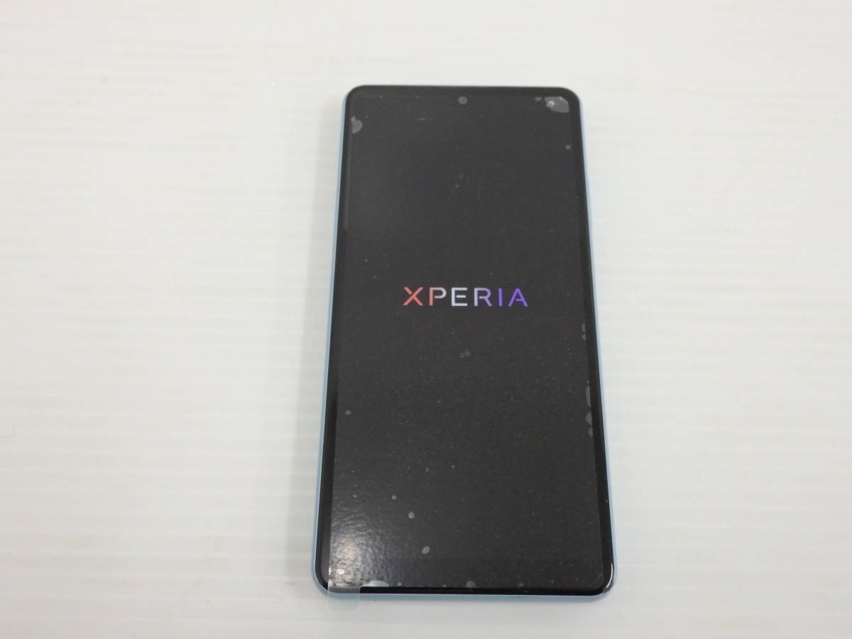 kd42) ※破損部あり docomo/SONY SO-41B Xperia AceⅡ Blue Android：12 4G ROM：64GB RAM:4GB 利用制限：〇