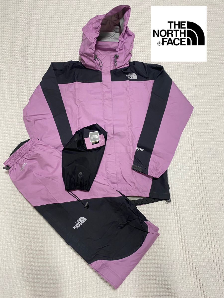 ノースフェイス　レインウェア　レインテックス　レディース　収納袋付き★