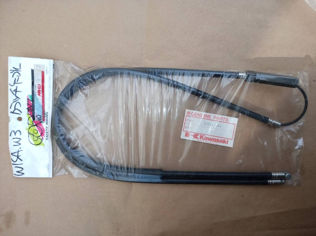 カワサキ W3 W1S W1 650RS 純正クラッチワイヤー クラッチケーブル 