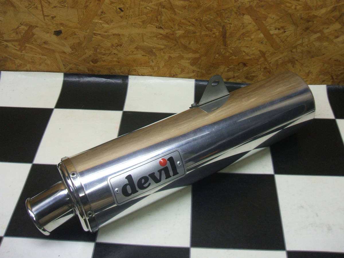 DEVIL デビルスリップオンサイレンサー レース用 未使用☆GSX