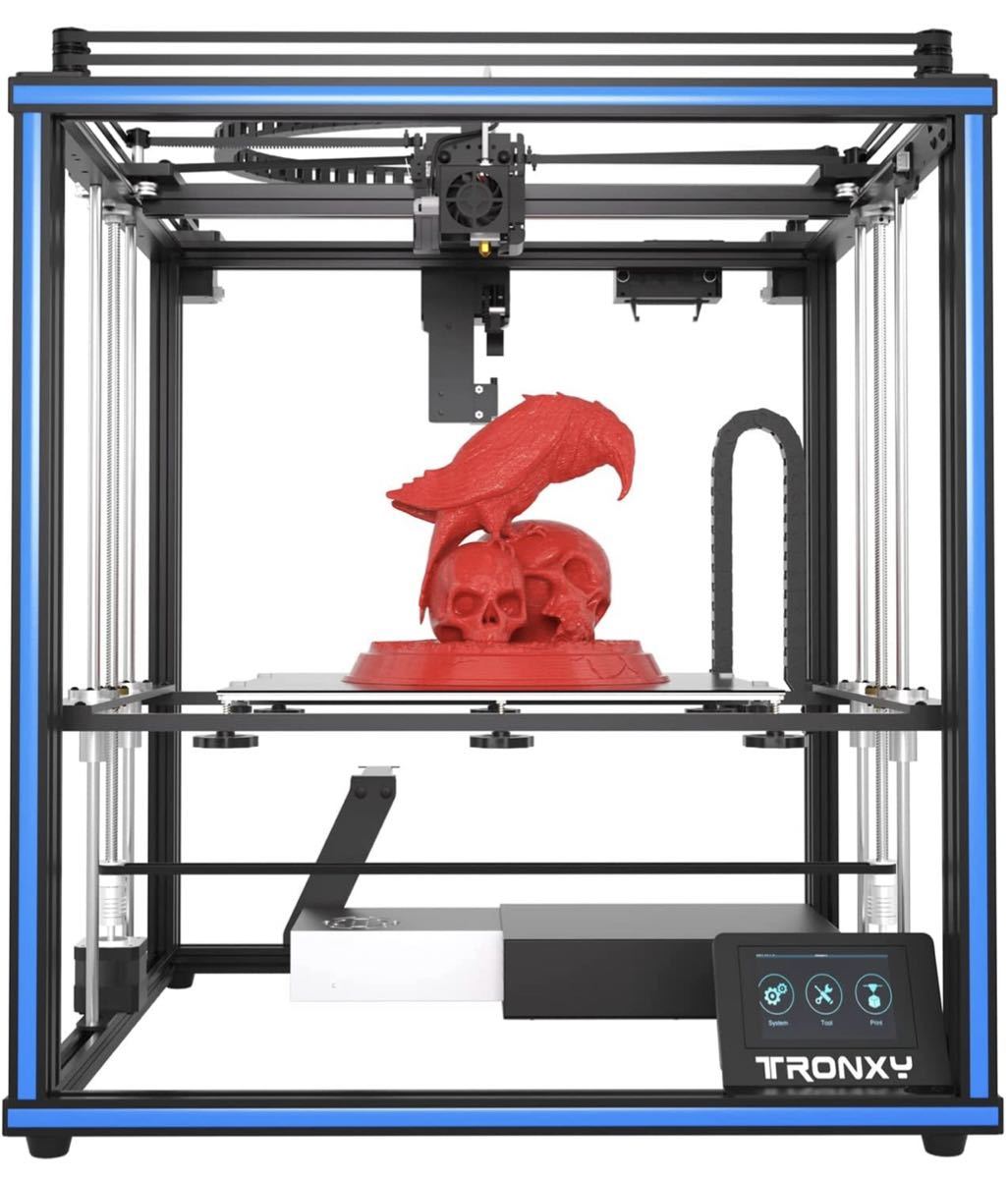 新品未開封 TRONXY X5SA Pro 3Dプリンタ 本体 ガラスプラットフォーム 32ビットサイレントマザーボード