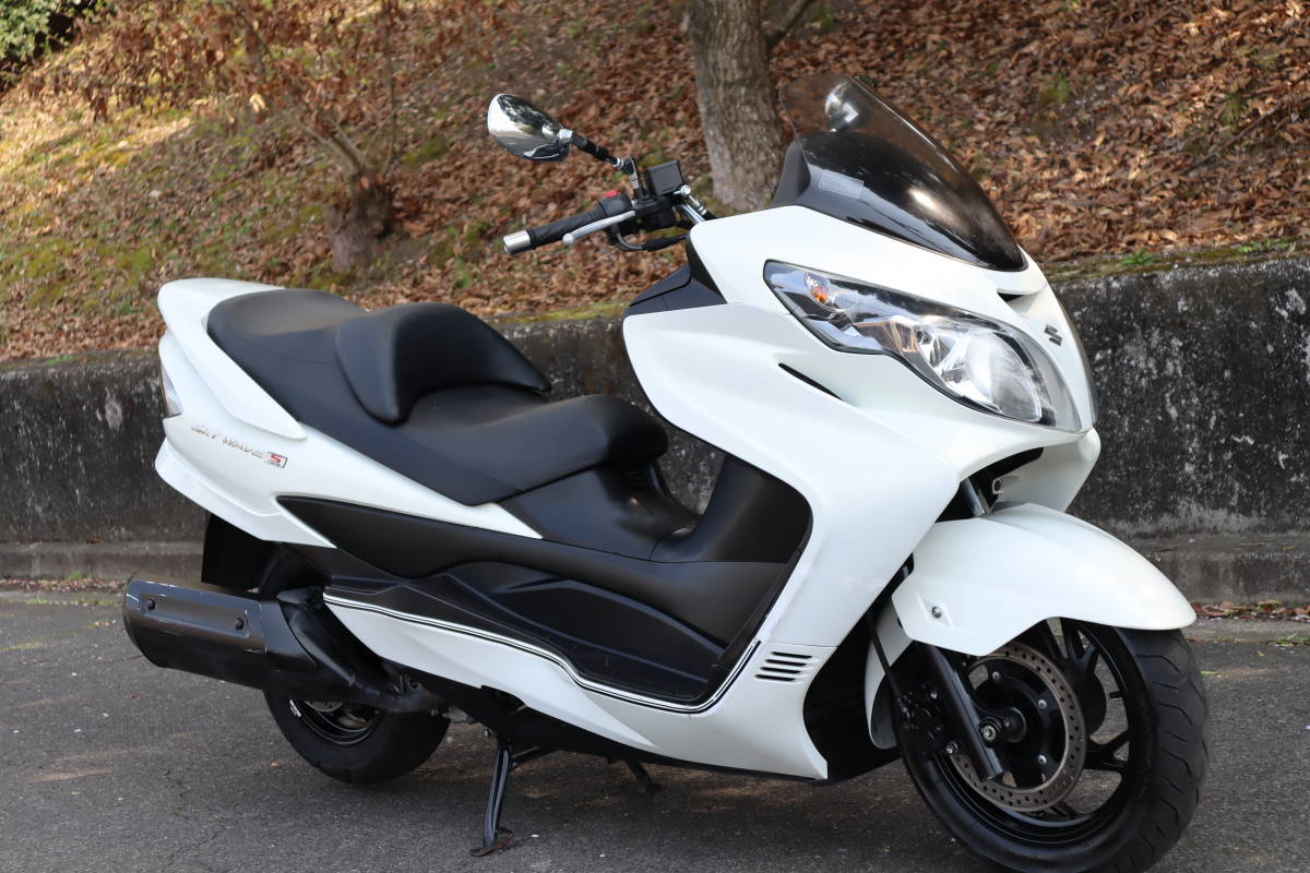 スカイウェイブ250S☆CJ46A☆通勤通学に☆youtubeで車両の状態を確認