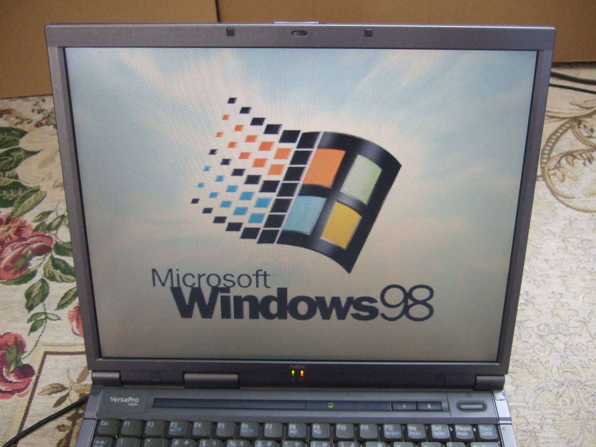 きれい　NEC VersaPro NX VA80H Windows 98 SE