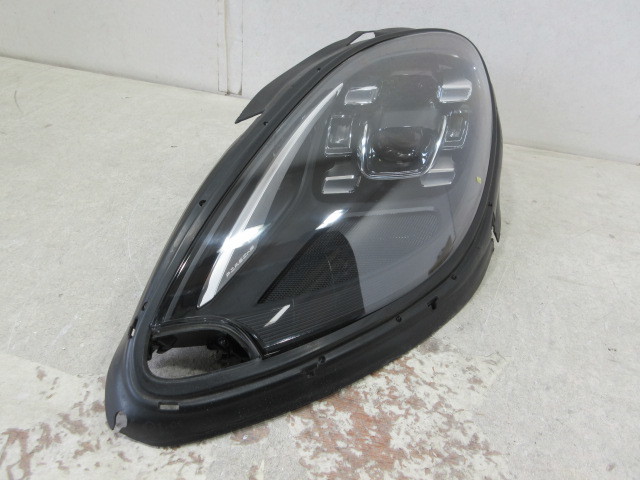 良品　ポルシェ　マカン　95B　純正　LED　左ヘッドライト