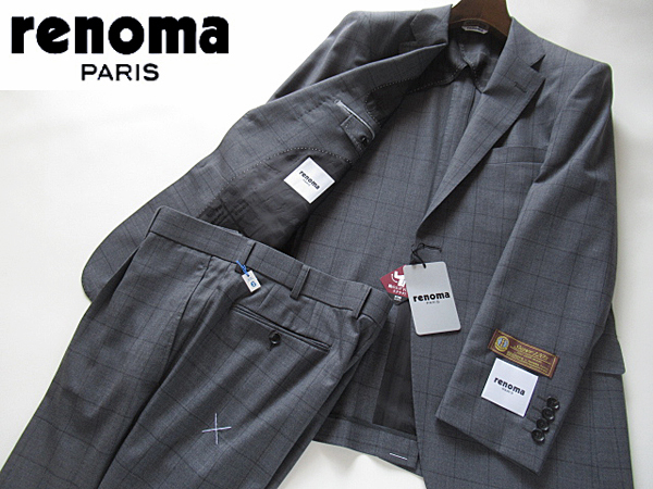 新品◇春夏☆正規品 レノマ パリス renoma PARIS☆高級 Super120's