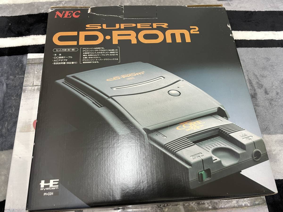 NEC Super CD-ROM² 本体（NEC - Π ACアダプターPAD－125互換品 