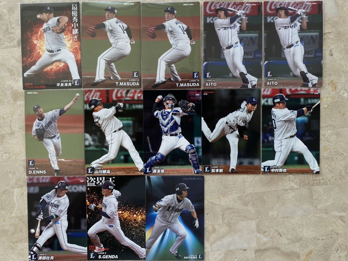 埼玉西武ライオンズ　プロ野球チップス　2023_1