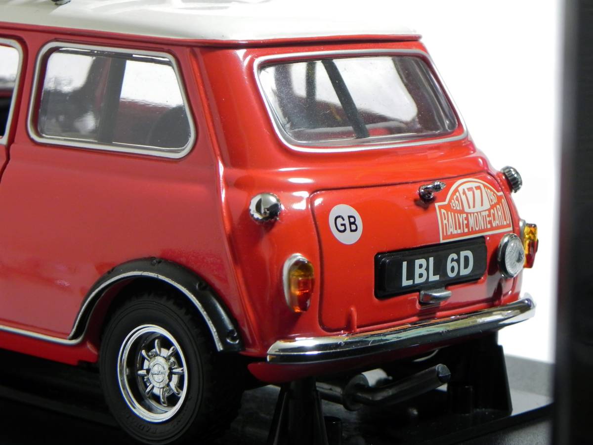 京商 1/18 モーリス ミニクーパー 1275S ラリー 1967 モンテカルロ