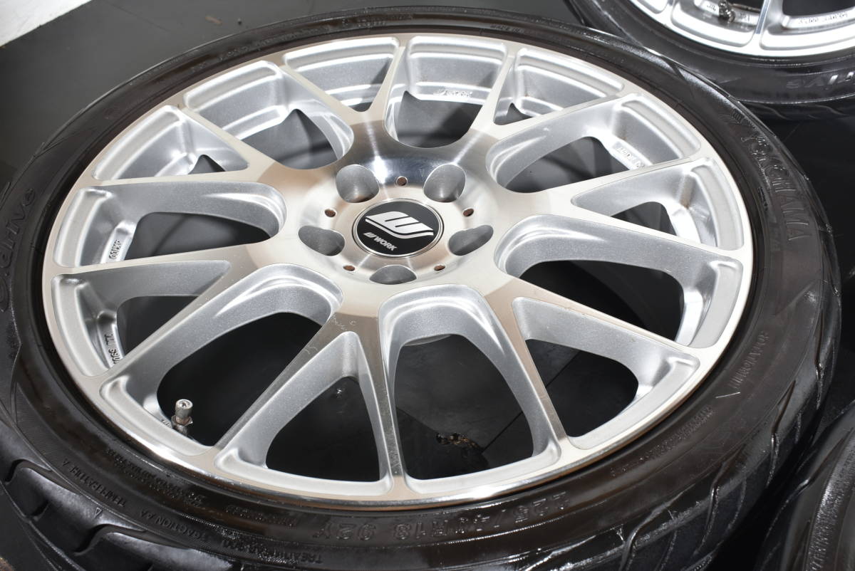 ワーク インポートレーベルAL4 18インチ 中古4本