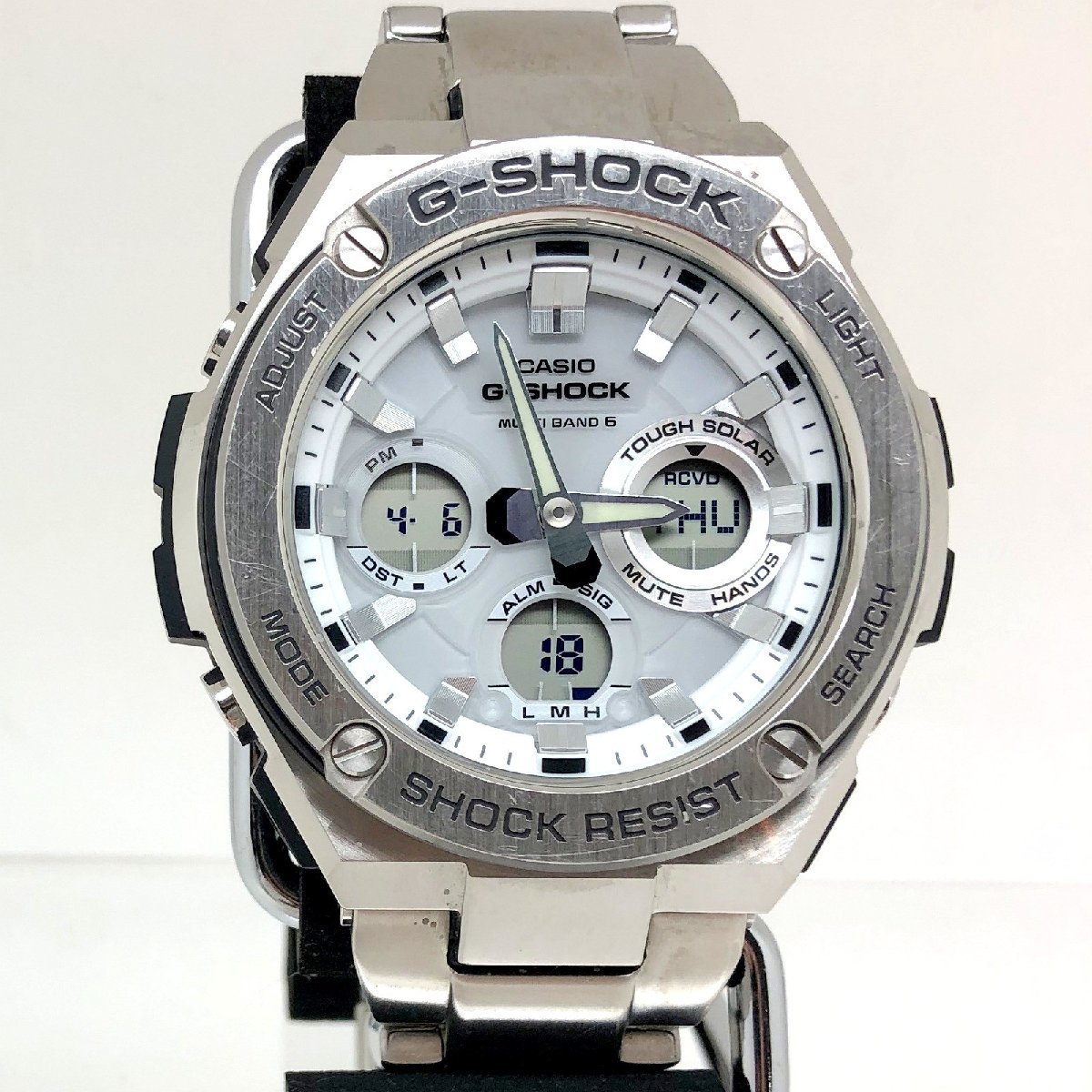 中古 G-SHOCK ジーショック CASIO カシオ 腕時計 GST-W110D-7A G-STEEL