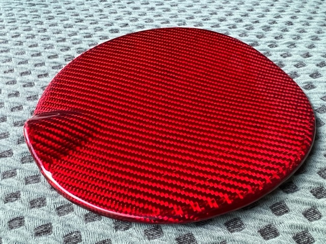 HOT，定番 アバルト リアルカーボン フューエルリッドカバー 給油口カバー レッド(外装)｜売買されたオークション情報、yahooの商品情報をアーカイブ公開 - オークファン フィアット用