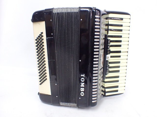 TOMBO トンボ T80B アコーディオン ケース付き 37鍵 80ベース トンボ