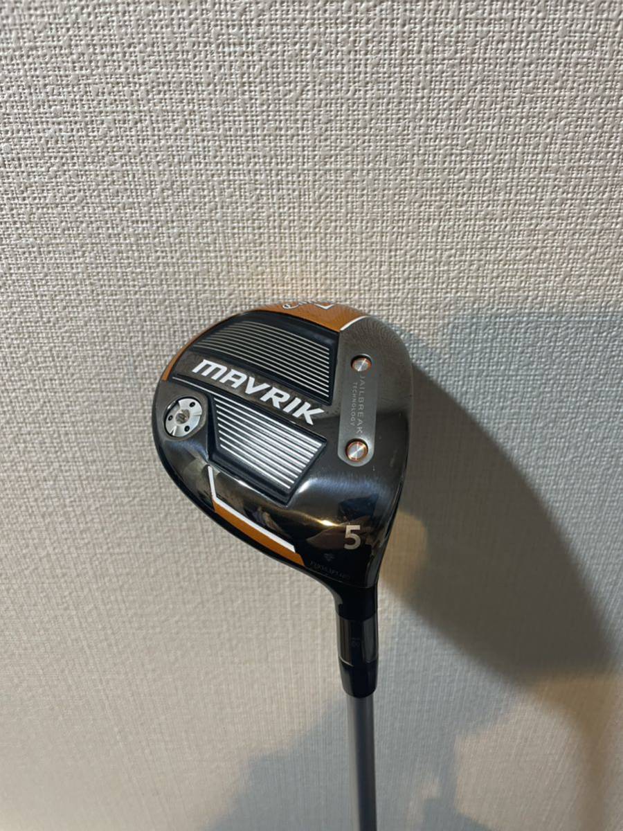 キャロウェイゴルフ MAVRIK マーベリック フェアウェイウッド5W18度Speeder EVOLUTION Ⅵ FW 60S純正カスタム