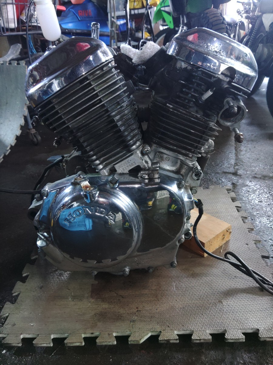 NC26 STEED400 スティード400 エンジン クランキングOK