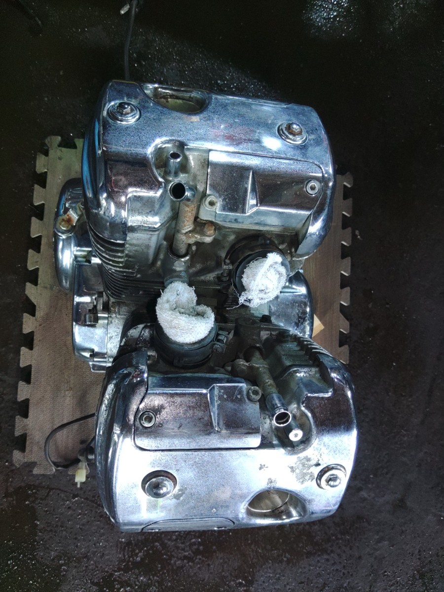 NC26 STEED400 スティード400 エンジン クランキングOK