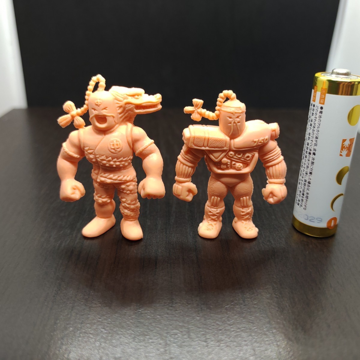 キン肉マン ラーメンマン 肌色 パート22 消しゴム フィギュア 2体 