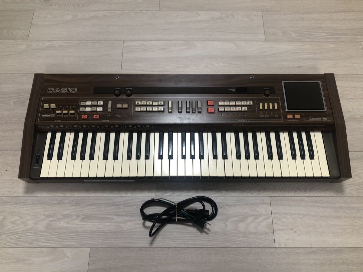 ジャンク】カシオトーンct701 CT-701 casiotone 電子ピアノ レトロ 