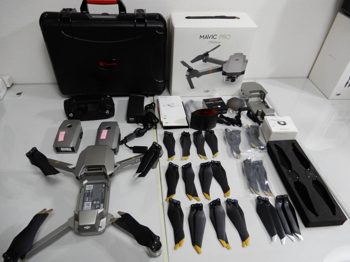 品質保証，豊富な DJI Mavic Pro-Platinum マビック プロ プラチナム(ドローン本体)｜売買されたオークション情報、yahooの商品情報をアーカイブ公開 - オークファン ドローン本体
