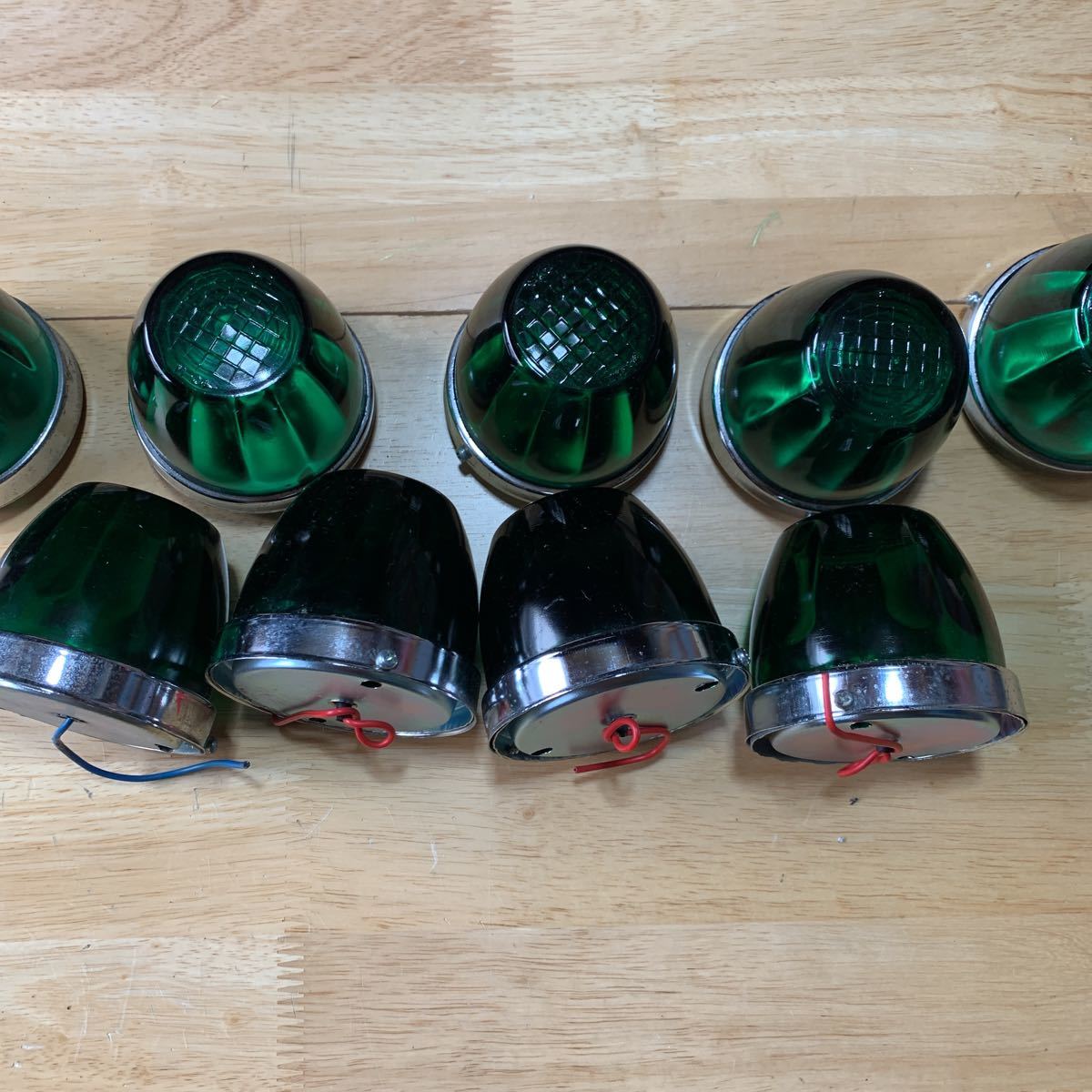 当時物 レトロ デコトラ マーカーランプ SYS鈴木用品製 M-24 ワイド