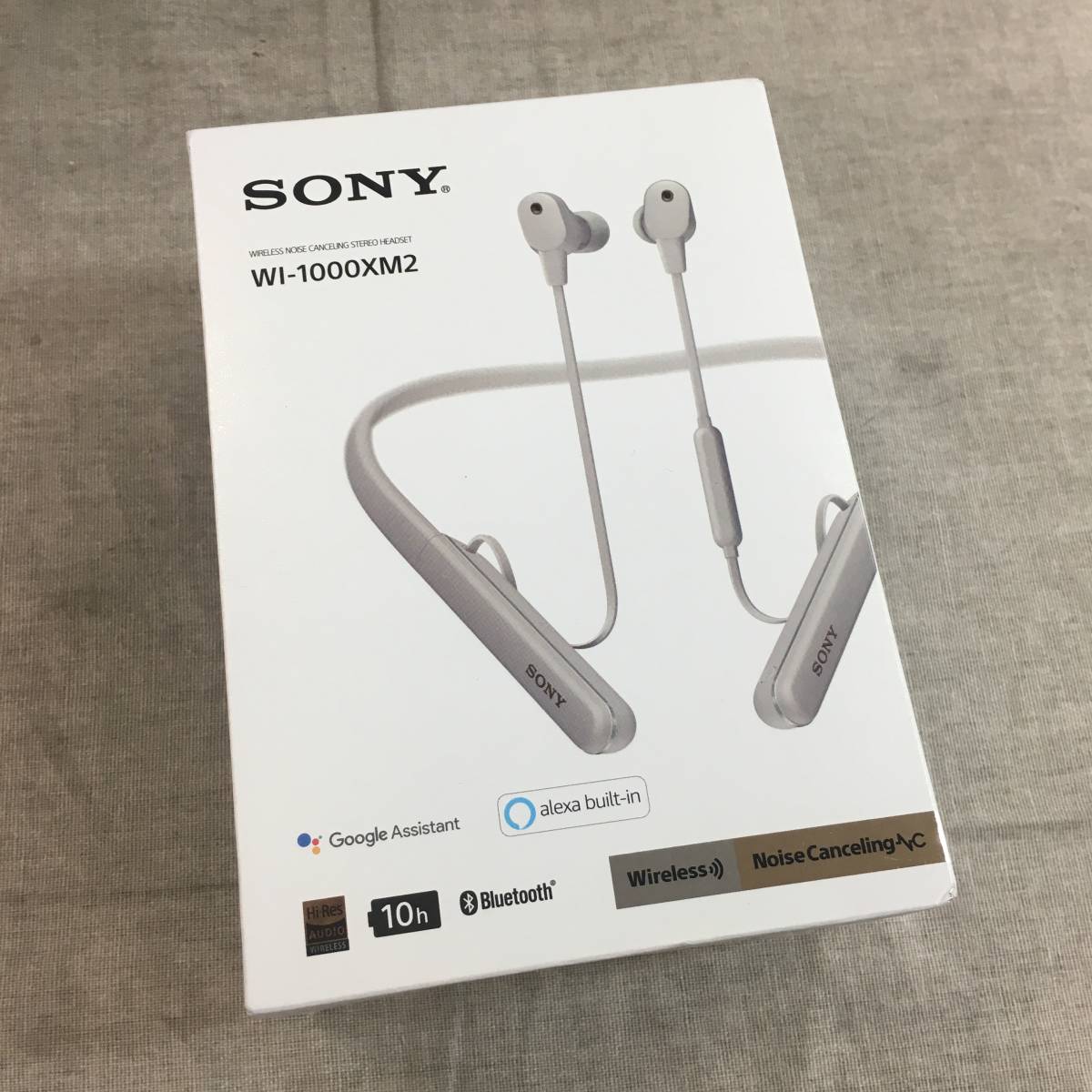 現状品 ソニー ワイヤレスノイズキャンセリングイヤホン プラチナ