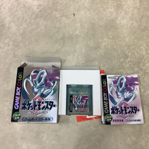 ポケモン クリスタル ゲームボーイカラー用 （1円〜 ゲームボーイ 