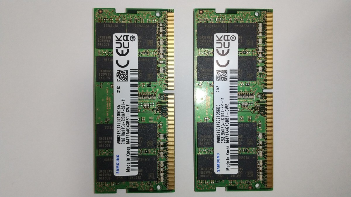 SK Hynix 32GB DDR4 3200 Laptop ECC SODIMM RAM PC4 【送料無料】DDR4