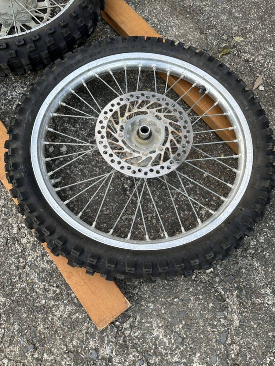 CRF250R 前後セット 純正 セット 前後 中古で CRF250R 純正 ホイール