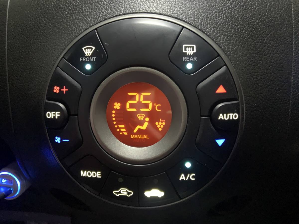 エアコンパネルLED打ち替え（バージョンアップ）（日産 キューブ・Z12