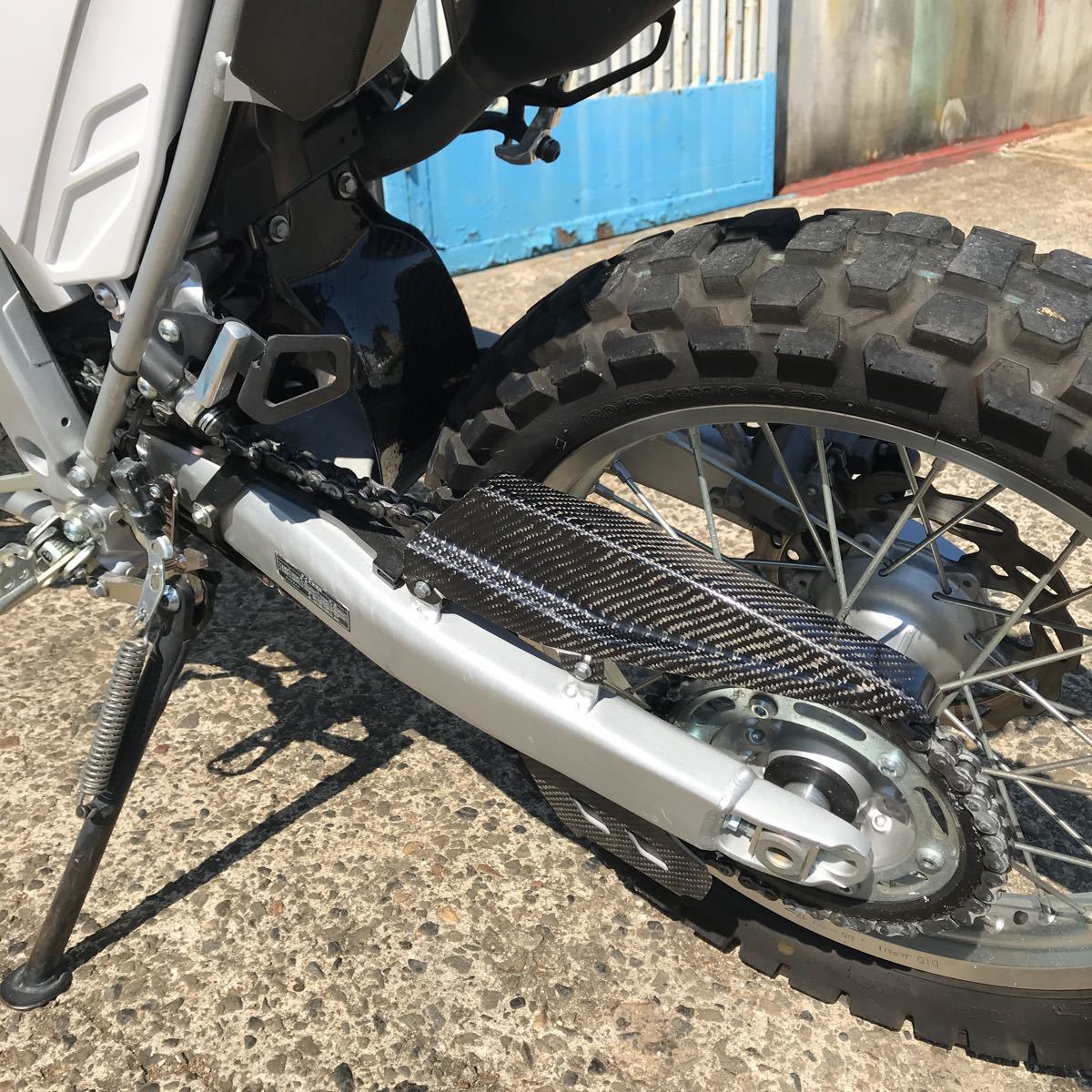 WR250X WR250R 綾織カーボン チェーンカバー WR250X WR250R 綾織